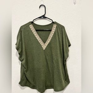 Olive Green Top